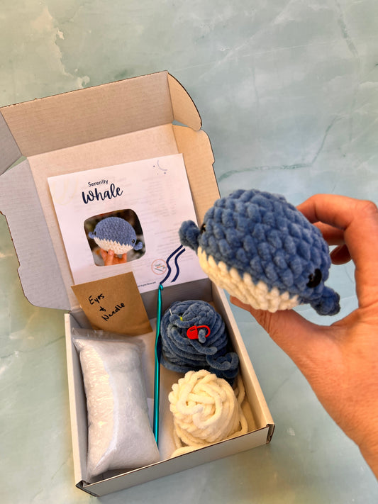 Whale Crochet Kit